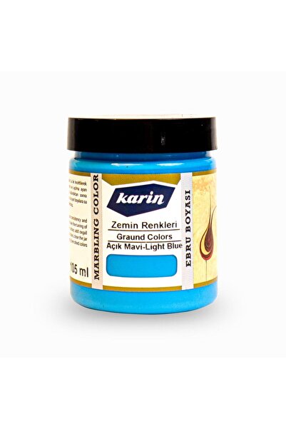 Karin Ebru Boyası 902 Zemin Renkleri - Açık Mavi 105 ml