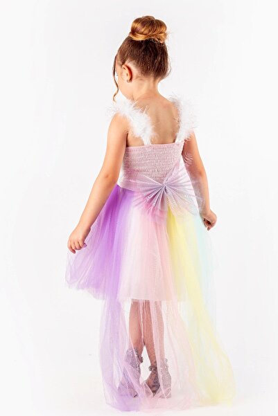 Minik Dolap Unicorn Birthday Costume with Tail