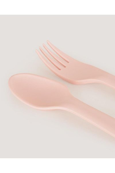 lets be child Pink Let's Be Child Spoon and Fork Set