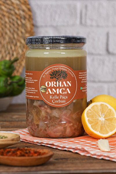 ORHAN AMCA Ayak Paça Çorbası ve Kelle Paça Çorbası + İlikli Kemik Suyu Hediyeli 3x660 ml