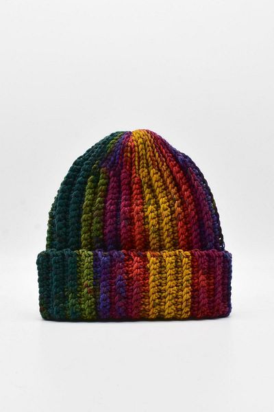 Külah Women's Dress - Hand Made Tie-Dye Patterned Beret