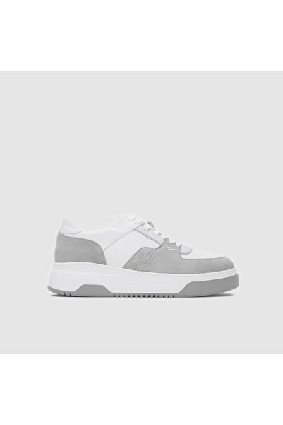 TOGO Beyaz-Gri Kadın Sneaker Ayakkabı [060206]