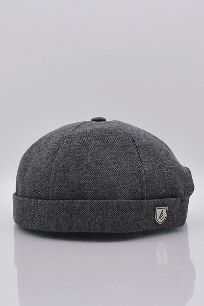 Külah Women's Hipster Folding Cap Anthracite Docker Hat