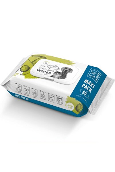 M-PETS Kedi Köpekler İçin Avocado Temizlik Mendili 20X15 Cm