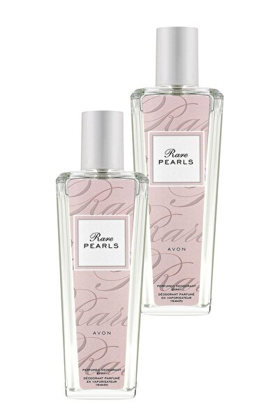 AVON Rare Pearls Parfümlü Deodorant Vücut Spreyi 75 Ml. Ikili Set