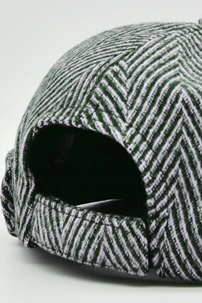 Külah Black and White Woolen Hipster Beanie Winter Docker Cap