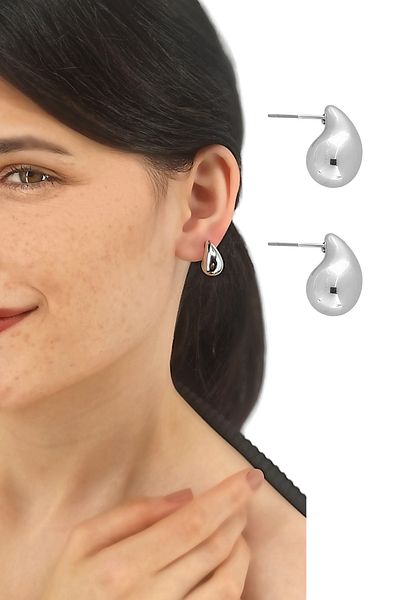 Çlk Accessories Premium Tiny Bottega Drop Earrings