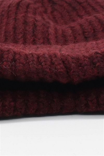 Külah Women's Wool Beret Claret Red