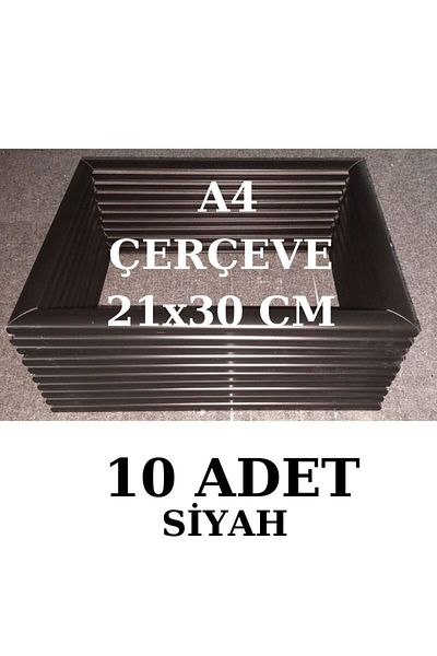 CreaWitch 10 Pieces A4 Frame - Pvc 21X30 with Diploma, Document, Certificate and Photo Picture
