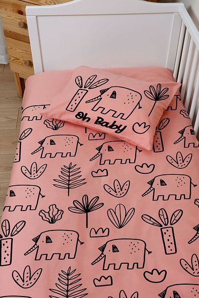 Tuğba Kuğu Linen Duvet Cover Set - Baby Size (100X150)