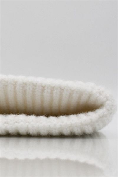 Külah Women's Wool Beret White