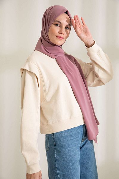 PURESCARFS Medina Silk Patterned Camel Spur Shawl