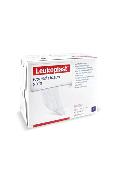 Leukoplast شريط إغلاق للجروح مقاس 25 مم × 100 مم - 100 قطعة