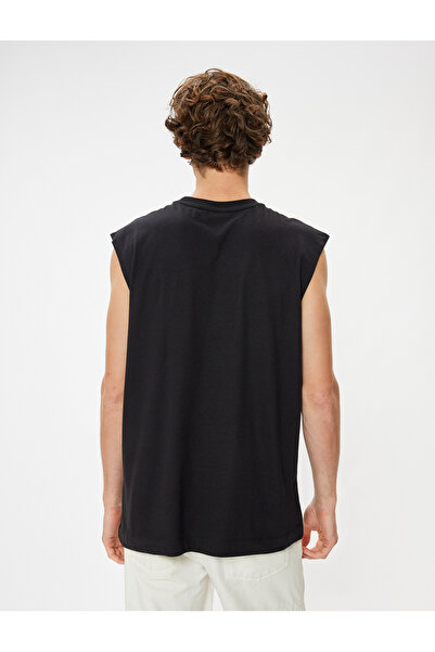 Koton Khaki Men's Basic Tank Top