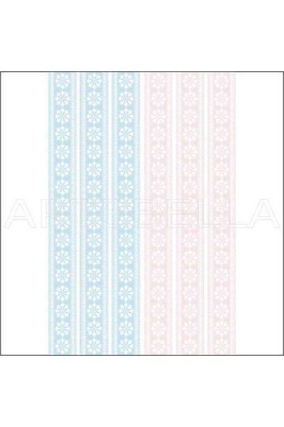 Artebella Μεγάλη Δαντέλα Easy Transfer Σκούρο Πάτωμα 23x34cm 1784k