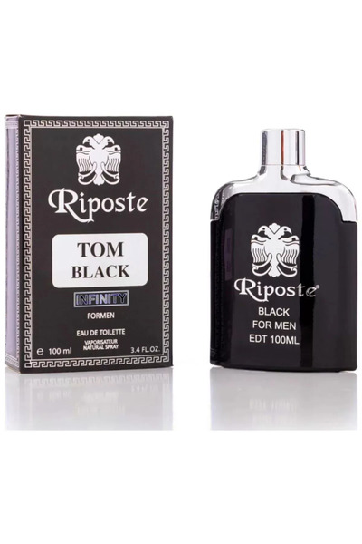 SKY TOPTAN Riposte 24 Saat Etkili Erkek Parfüm - Tom Black - For Men 100 Ml