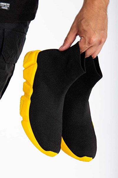 Elisay Moda YÜRÜMEK BIZIMLE GÜZEL Unısex Trıko Strec Sneaker