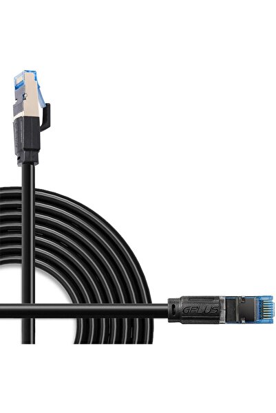 Gplus Cat7 12 Metre F/ftp 10g 600mhz 28 Awg Emi Folyo Kaplama Profesyonel Net...
