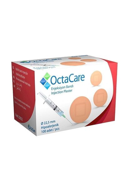 Octacare 22.5 mm Injection Tape - 100 Pieces