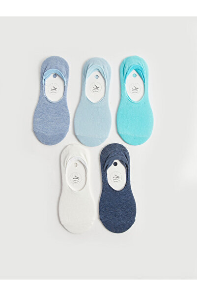 LC Waikiki Lcwk Women's Plain Ballerina Socks 5 Pack