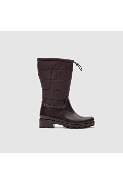 TOGO Kahverengi Kadın Paraşüt Yağmur Bot [051860]