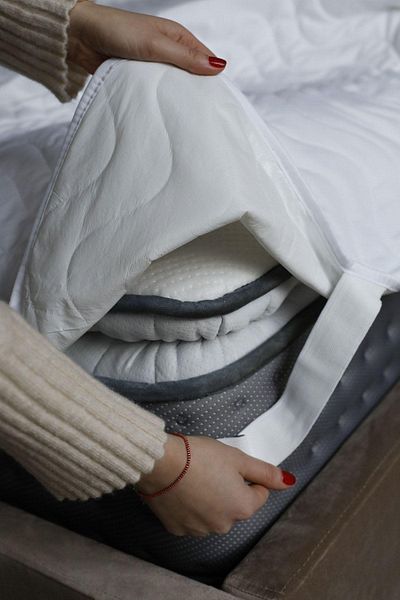 Sleep Garden Microfiber Elastic Mattress with Bag Single (100X200)