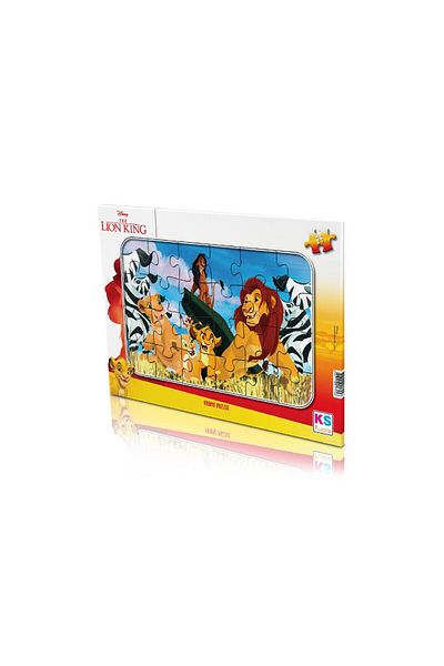 Ks Games Ks Frame Puzzle Lion King Lion King 24Pcs Lk-704