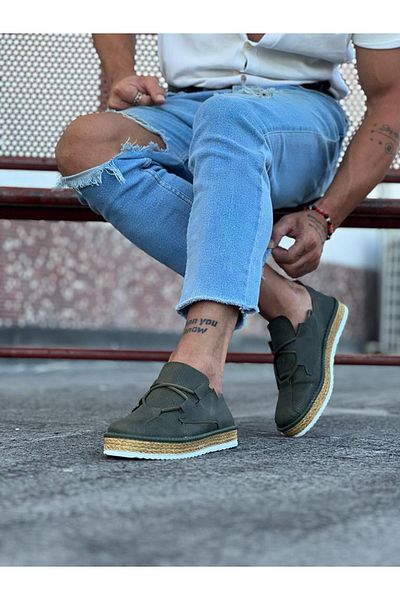 Astra Market Khaki Men's Casual Shoes