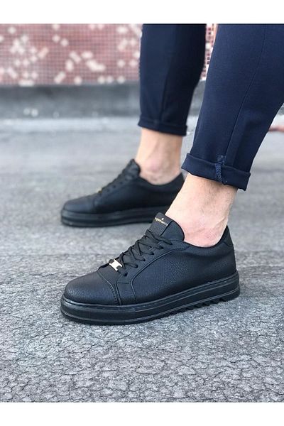 K&A Charcoal Men's Casual Shoes
