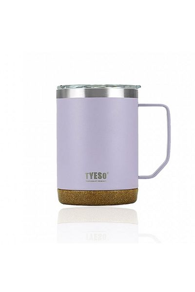 Tyeso Venus Mug Vakumlu Paslanmaz Çelik Termal Kapaklı 530ml Mor