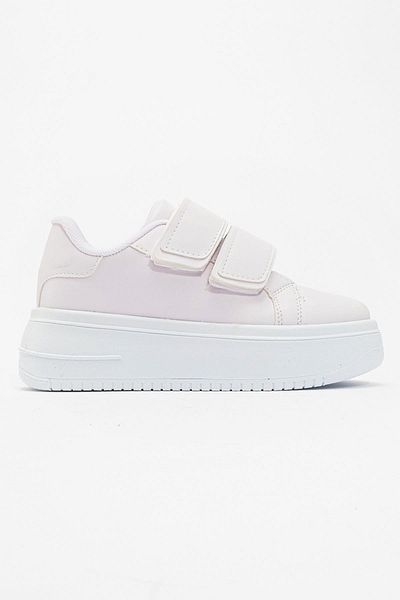 Ccway White Velcro Women's Sports Shoes