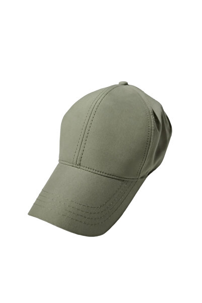 Cesicey Unisex Micro Solid Color Hat - Adjustable Khaki