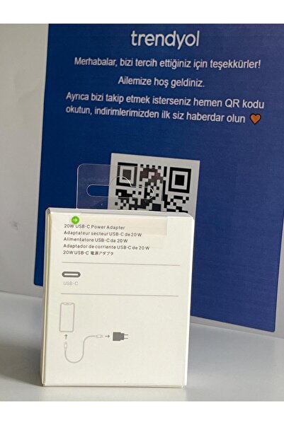 ORJİNALL İphone 6/7/8/9/x/11/12/13/14 Uyumlu 20w Hızlı Sarj Adaptörü