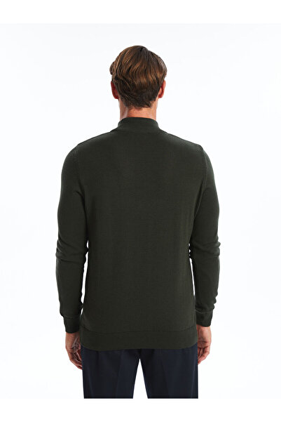 LC Waikiki Ανδρικό Πλεκτό Πουλόβερ - Μισό Ζιόν, Μακρυμάνικο