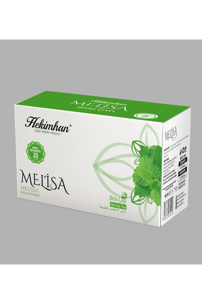 Hekimhan شاي ميليسا طبيعي 20 كيس تصفية