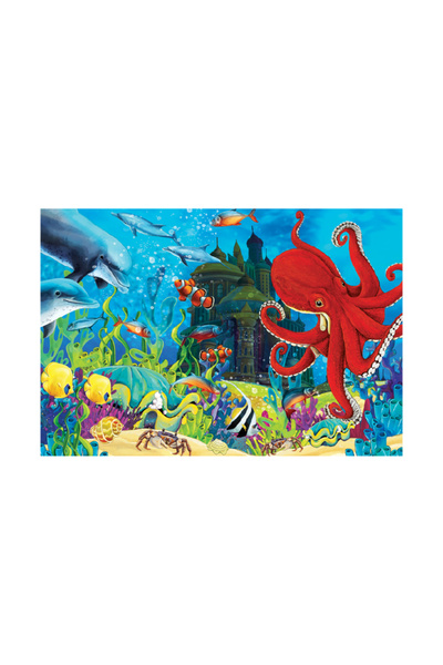 Blue Focus 200 Parça Puzzle - Denız Yaşamı (Aquatic Life)