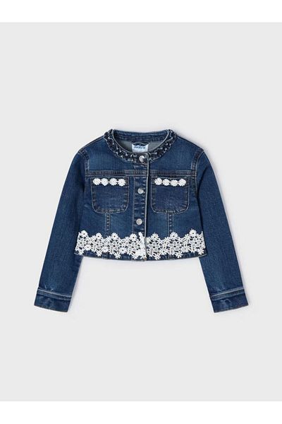 MAYORAL Girl's Denim Jacket 3475