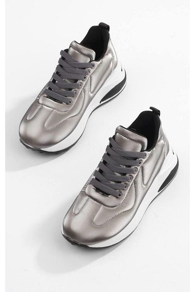PARİS Tenis casual de damă cu cusături platină