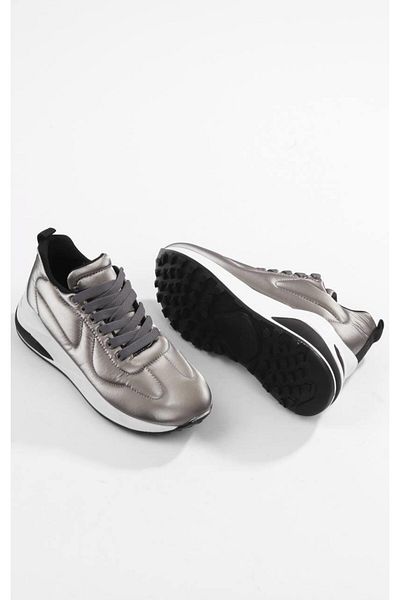 PARİS Tenis casual de damă cu cusături platină
