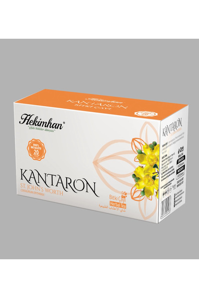 tan organik St. john's wort tea (hypericum perforatum) 20 infusion bags