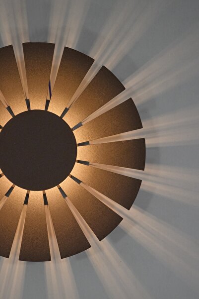 pulchino Siyah Boyalı Modern Aplik Plc-1208-ap-bsy