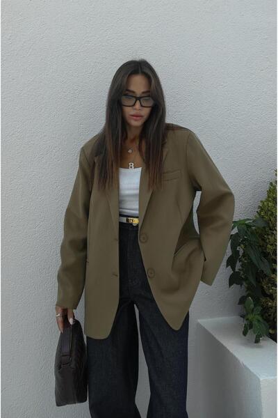 Havoş Oversize Mink Blazer Jacket