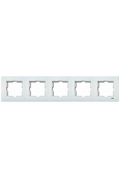 VİKO Viko Karre White Frame 5 Pcs