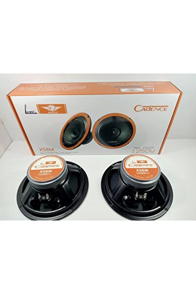 Genel Markalar Cadence 20cm Midrange – Cadence XS8M 1250W Midrange Hoparlör – Cadence Midrange 20cm
