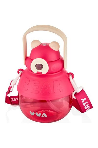 Vagonlife 1000ml Pink Tritan Water Bottle