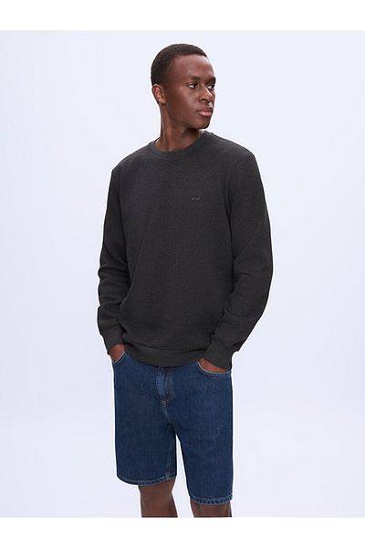 Ltb Μακρυμάνικο φούτερ Anthracite Crew Neck