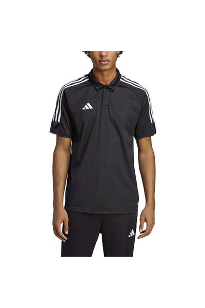 adidas Ανδρικό μπλουζάκι ποδοσφαίρου Tiro23 L Polo HS3578 Μαύρο