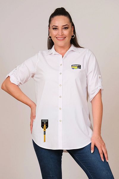 Lady Majestic Cotton Plus Size Women's Shirt