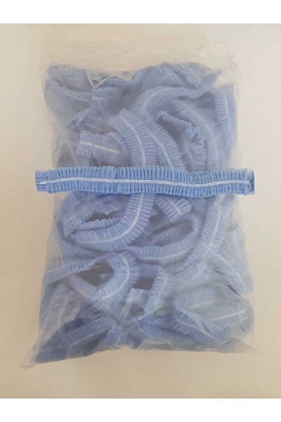 blux Tek Kullanımlık 52 Cm Mavi Tela Bone ( 1000 Adet )