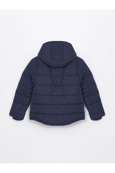 LC Waikiki LCWK Kapüşonlu Erkek Çocuk Mont